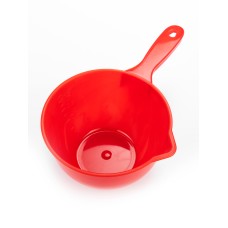 Ковш 1,5 литра с мерником (красный)